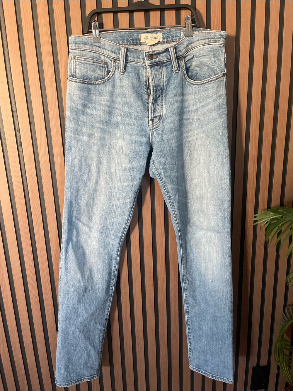 Madewell Athletic Slim Jeans